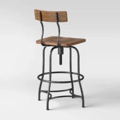 Woodsboro Adjustable Barstool Brown - Threshold™ 6 Woodsboro Adjustable Barstool Brown - Threshold™ -Cozy Living Sales Store GUEST abdb0bde 7acc 43ee 8f86 d27ad9675953