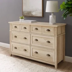 Fontella Transitional 6 Drawer Dresser - Saracina Home -Cozy Living Sales Store GUEST ad2ca4ce 0c93 4e61 8199 c0e49b891a17