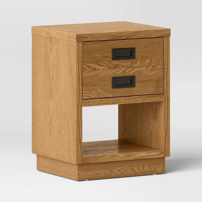 Bourne Accent Table Natural - Threshold™ 7 Bourne Accent Table Natural - Threshold™ - Image 7