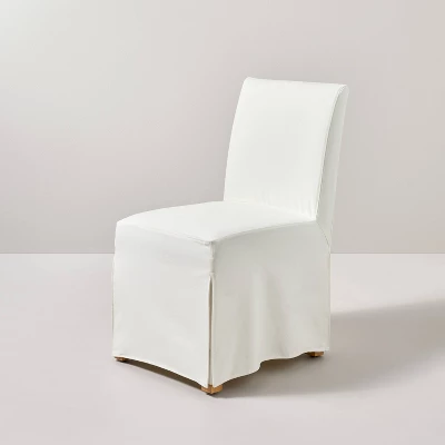 Canvas Slipcover Armless Dining Chair - Hearth & Hand™ With Magnolia 9 Canvas Slipcover Armless Dining Chair - Hearth & Hand™ With Magnolia - Image 9