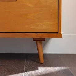 Cara 3 Drawer Mid-Century Modern 3 Drawer TV Stand For TVs Up To 80" - Saracina Home -Cozy Living Sales Store GUEST adfc6377 a2f8 4667 b301 db0ca03593e7