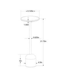 Marble Top Drink Side Table - Brass/White - Hearth & Hand™ With Magnolia 9 Marble Top Drink Side Table - Brass/White - Hearth & Hand™ With Magnolia -Cozy Living Sales Store GUEST ae4318a5 b344 4c26 bac4 a7044e6cc4c2