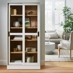 72" Promontory Cabinet With Sliding Doors - Threshold™ Designed With Studio McGee 21 72" Promontory Cabinet With Sliding Doors - Threshold™ Designed With Studio McGee -Cozy Living Sales Store GUEST b155d4f0 eae2 44b5 8f8b 7a4c62886824