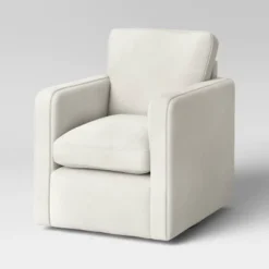 Pinetops Swivel Base Accent Chair - Threshold™ 14 Pinetops Swivel Base Accent Chair - Threshold™ -Cozy Living Sales Store GUEST b392732e 7c0c 4643 af22 2eaa87349fff