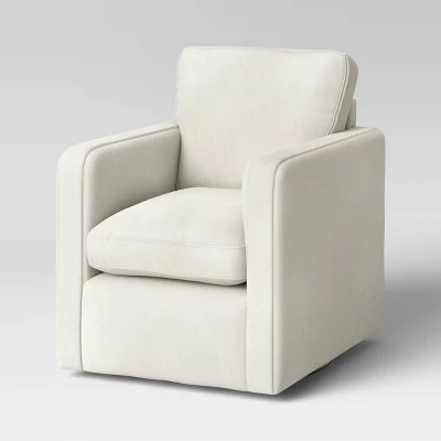 Pinetops Swivel Base Accent Chair - Threshold™ 7 Pinetops Swivel Base Accent Chair - Threshold™ - Image 7