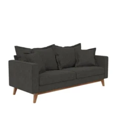 Maryan Pillowback Wood Stretcher Sofa Gray Linen - Room & Joy 12 Maryan Pillowback Wood Stretcher Sofa Gray Linen - Room & Joy -Cozy Living Sales Store GUEST b3f23be1 a61b 4b2a a756 4c503ea257bd