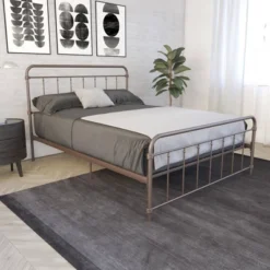 Waldorf Metal Bed - Room & Joy -Cozy Living Sales Store GUEST b45f8aac ae6d 4f9f bc7c 95286dbaa7f0