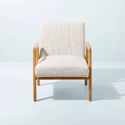 Upholstered Wood Framed Accent Arm Chair - Hearth & Hand™ With Magnolia 3 Upholstered Wood Framed Accent Arm Chair - Hearth & Hand™ With Magnolia - Image 3