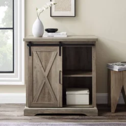 Tertia Industrial Accent Cabinet With Sliding X Barn Door - Saracina Home 16 Tertia Industrial Accent Cabinet With Sliding X Barn Door - Saracina Home -Cozy Living Sales Store GUEST b7d39999 32d5 4c0e 8ba6 0546c6b2fcec