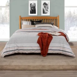 Full/Queen Oak Tree Headboard With Frame Included Natural - Hillsdale Furniture -Cozy Living Sales Store GUEST b9a96eae 619d 490a b9de cae2c13420fb