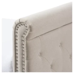 Twin Swanson Modern And Contemporary Fabric Tufted Daybed With Roll-Out Trundle Guest Bed - Baxton Studio -Cozy Living Sales Store GUEST bc3ef6a4 cd37 4644 a6b2 bbc48d3edffc