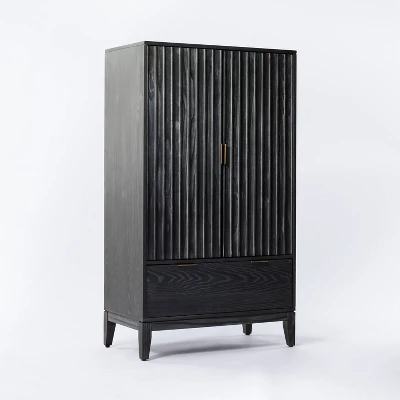 55" Thousand Oaks Wood Scalloped Cabinet - Threshold™ Designed With Studio McGee 6 55" Thousand Oaks Wood Scalloped Cabinet - Threshold™ Designed With Studio McGee - Image 6