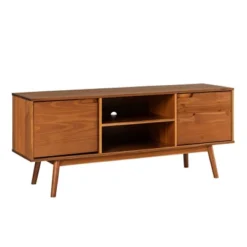 Solid Wood Mid-Century Modern TV Stand For TVs Up To 65" - Saracina Home 28 Solid Wood Mid-Century Modern TV Stand For TVs Up To 65" - Saracina Home -Cozy Living Sales Store GUEST bcf10612 ab1c 44cb 835f 7b34eadc967d