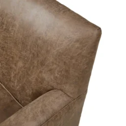 Glaser Faux Leather Swivel Chair Brown - Madison Park 12 Glaser Faux Leather Swivel Chair Brown - Madison Park -Cozy Living Sales Store GUEST bd25c15c bbf4 4d40 8c9e 736ca98651c8