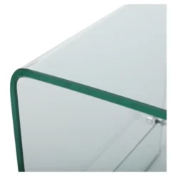 Ramona Console With Shelf TV Stand For TVs Up To 44" Clear - Christopher Knight Home 5 Ramona Console With Shelf TV Stand For TVs Up To 44" Clear - Christopher Knight Home -Cozy Living Sales Store GUEST be9a6c18 ee65 44cf 8b00 273919cadff1