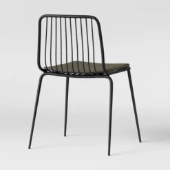 Set Of 2 Sodra Rounded Seat Wire Dining Chair Black - Threshold™ 12 Set Of 2 Sodra Rounded Seat Wire Dining Chair Black - Threshold™ -Cozy Living Sales Store GUEST beee2ef8 8c06 41f9 85cc 368726c46ac7