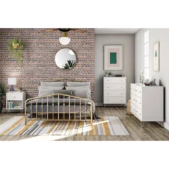 6 Drawer Finley Dresser White - Novogratz -Cozy Living Sales Store GUEST c04bb802 b51c 4942 85ab eeb5084fb1cf