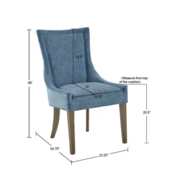 2pk Ultra Dining Side Chairs Blue - Madison Park 17 2pk Ultra Dining Side Chairs Blue - Madison Park -Cozy Living Sales Store GUEST c1b06bec e5f4 429b 8b01 94b0d59e1a96