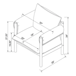 Arbon Wood Dowel Accent Chair With Cushion Arms - Threshold™ Designed With Studio McGee 11 Arbon Wood Dowel Accent Chair With Cushion Arms - Threshold™ Designed With Studio McGee -Cozy Living Sales Store GUEST c429d501 6755 4c8a 864f afd6717b29db
