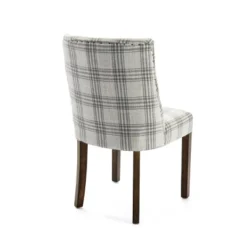 2pk Harman Contemporary Upholstered Plaid Dining Chairs Gray/Light Beige/Brown - Christopher Knight Home 12 2pk Harman Contemporary Upholstered Plaid Dining Chairs Gray/Light Beige/Brown - Christopher Knight Home -Cozy Living Sales Store GUEST c59b166c df3d 4761 8d46 d228bd9e258f