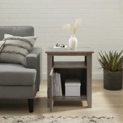 Transitional Classic Windowpane Storage Side Table - Saracina Home 15 Transitional Classic Windowpane Storage Side Table - Saracina Home -Cozy Living Sales Store GUEST cbb37e54 c745 4571 a7b5 4aeb205775c7