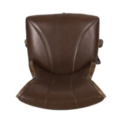 Coulee Contemporary Upholstered Roll Back Swivel Office Chair Dark Brown/Natural - Christopher Knight Home 17 Coulee Contemporary Upholstered Roll Back Swivel Office Chair Dark Brown/Natural - Christopher Knight Home -Cozy Living Sales Store GUEST cde464c5 a7c1 4286 b7d3 7ef3ea6e959c