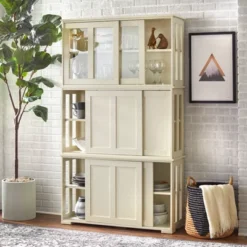 Pacific Stackable Cabinet With Sliding Doors - Buylateral 12 Pacific Stackable Cabinet With Sliding Doors - Buylateral -Cozy Living Sales Store GUEST ce57ff6e da8e 40c0 9bc4 14b76df881af