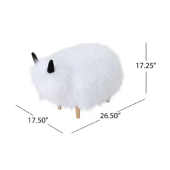 Levi Furry Yak Ottoman - Christopher Knight Home 13 Levi Furry Yak Ottoman - Christopher Knight Home -Cozy Living Sales Store GUEST cff58445 f91a 4324 a773 dc3d611540a2