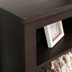 Transitional 4 Cubby Wood Open Storage TV Stand For TVs Up To 65"- Saracina Home 19 Transitional 4 Cubby Wood Open Storage TV Stand For TVs Up To 65"- Saracina Home -Cozy Living Sales Store GUEST d27a8b56 81bd 45a1 8648 549259c3441e
