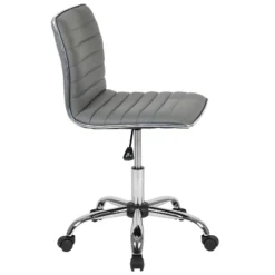 Emma And Oliver Low Back Designer Armless Ribbed Swivel Task Office Chair 29 Emma And Oliver Low Back Designer Armless Ribbed Swivel Task Office Chair -Cozy Living Sales Store GUEST d394aa10 3e64 4291 bb66 fd26bd217653