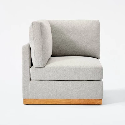 Woodland Hills Modular Sectional Corner Light Gray - Threshold™ Designed With Studio McGee 3 Woodland Hills Modular Sectional Corner Light Gray - Threshold™ Designed With Studio McGee - Image 3