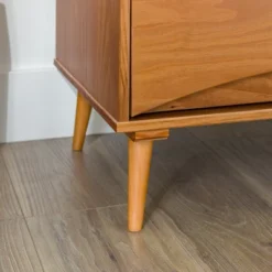 Mid-Century Modern Contoured 5 Drawer Chest Of Drawers - Saracina Home -Cozy Living Sales Store GUEST d75de896 1437 431e bdef 941df8b51ffb