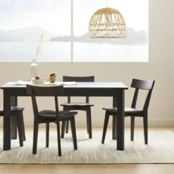 Set Of 2 Bombelli Modern Dining Chair Black - Threshold™ 11 Set Of 2 Bombelli Modern Dining Chair Black - Threshold™ -Cozy Living Sales Store GUEST d849b147 7847 4ae6 9e1d 818ca4a41883