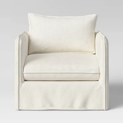 Berea Slouchy Lounge Chair With French Seams - Threshold™ 2 Berea Slouchy Lounge Chair With French Seams - Threshold™ - Image 2