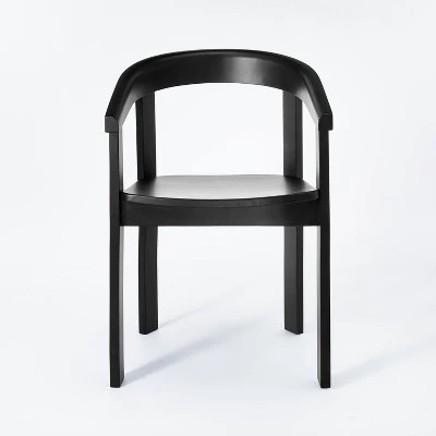 Terra Solid Wood Curved Back Dining Chair - Threshold™ Designed With Studio McGee 2 Terra Solid Wood Curved Back Dining Chair - Threshold™ Designed With Studio McGee - Image 2