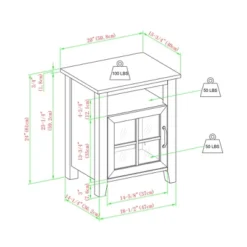 Transitional Classic Windowpane Storage Side Table - Saracina Home 19 Transitional Classic Windowpane Storage Side Table - Saracina Home -Cozy Living Sales Store GUEST dad8aa65 d963 49c7 bda3 78b3efe46282