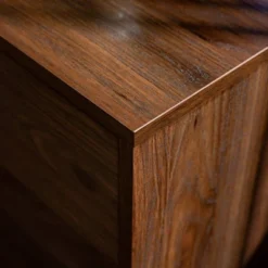 2 Door Mid-Century Modern Wood Storage TV Stand For TVs Up To 80" - Saracina Home -Cozy Living Sales Store GUEST dcc7ec40 66c1 454c b043 5249f5c04454