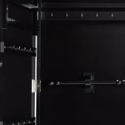 Pontus Wood Wall-Mountable Jewelry Armoire With Mirror - Baxton Studio -Cozy Living Sales Store GUEST e1876f3f 9e71 4ade b17c 489e6ebc4ea5