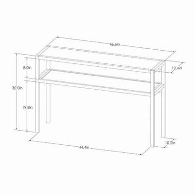 Warwick Narrow Console Table - Threshold™ 6 Warwick Narrow Console Table - Threshold™ - Image 6