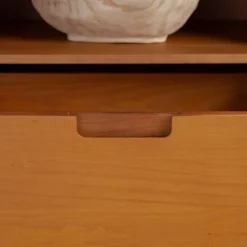 Cara 3 Drawer Mid-Century Modern 3 Drawer TV Stand For TVs Up To 80" - Saracina Home -Cozy Living Sales Store GUEST e7b4bc5b d927 4b22 b708 78a05079bde7