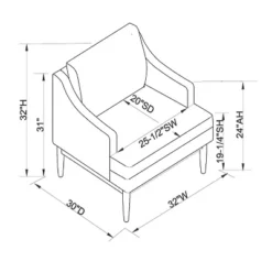 Howell Upholstered Accent Chair With Wood Base - Threshold™ Designed With Studio McGee 14 Howell Upholstered Accent Chair With Wood Base - Threshold™ Designed With Studio McGee -Cozy Living Sales Store GUEST eaa765f5 26c5 4ecb 8f54 dd96378e2465