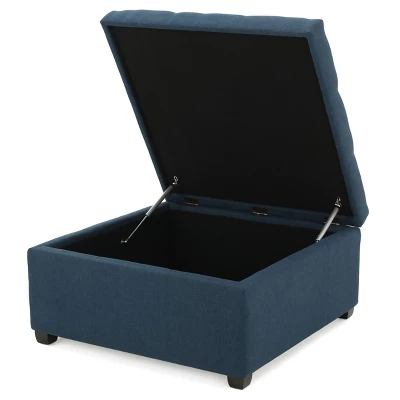 Carlsbad Storage Ottoman - Christopher Knight Home 2 Carlsbad Storage Ottoman - Christopher Knight Home - Image 2