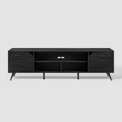 Mid-Century Modern Wide Storage TV Stand For TVs Up To 80" - Saracina Home 9 Mid-Century Modern Wide Storage TV Stand For TVs Up To 80" - Saracina Home - Image 9