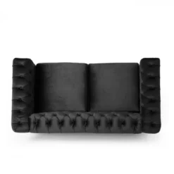 Brinkhaven Modern Glam Tufted Velvet Loveseat With Nailhead Trim - Christopher Knight Home 13 Brinkhaven Modern Glam Tufted Velvet Loveseat With Nailhead Trim - Christopher Knight Home -Cozy Living Sales Store GUEST eca0083e 5ef9 4c65 8bae c89aa70087b7