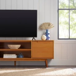 Solid Wood Mid-Century Modern TV Stand For TVs Up To 80" - Saracina Home 28 Solid Wood Mid-Century Modern TV Stand For TVs Up To 80" - Saracina Home -Cozy Living Sales Store GUEST f09c7b08 f76c 453d bb2f 0629cfb1822f