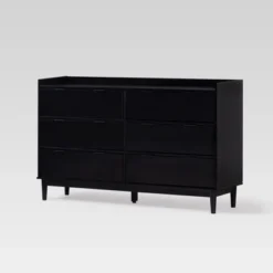Mid-Century Modern Solid Wood 6 Drawer Double Dresser - Saracina Home 26 Mid-Century Modern Solid Wood 6 Drawer Double Dresser - Saracina Home -Cozy Living Sales Store GUEST f28737c7 21cc 4ac1 a20c e0fb2c873759