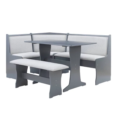 Penrose Storage Nook Dining Set - Linon 20 Penrose Storage Nook Dining Set - Linon - Image 20