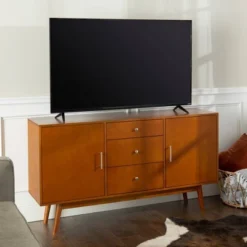 Mid-Century Modern Wood Console TV Stand For TVs Up To 65" - Saracina Home 9 Mid-Century Modern Wood Console TV Stand For TVs Up To 65" - Saracina Home -Cozy Living Sales Store GUEST f4776153 9248 4743 8fa8 bef9a1fa29c7