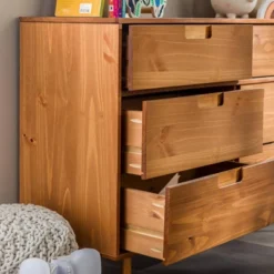 Mid-Century Modern Groove Wood 6 Drawer Dresser - Saracina Home 31 Mid-Century Modern Groove Wood 6 Drawer Dresser - Saracina Home -Cozy Living Sales Store GUEST f9bd8993 f93b 434b 8867 ea1b26a2b9dc