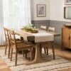 Pedestal Wood Dining Table - Natural - Hearth & Hand™ With Magnolia